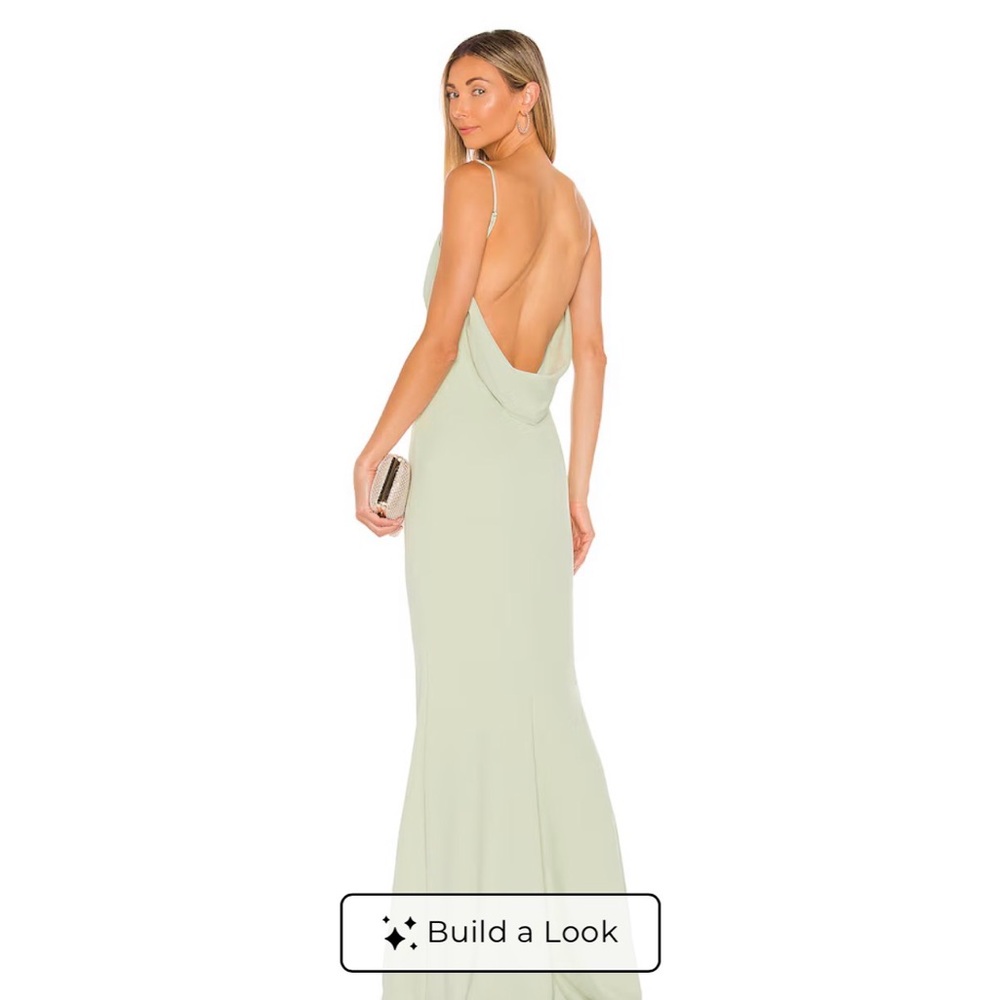 NWT Katie May “Damn Gina” Light Green Formal Dress